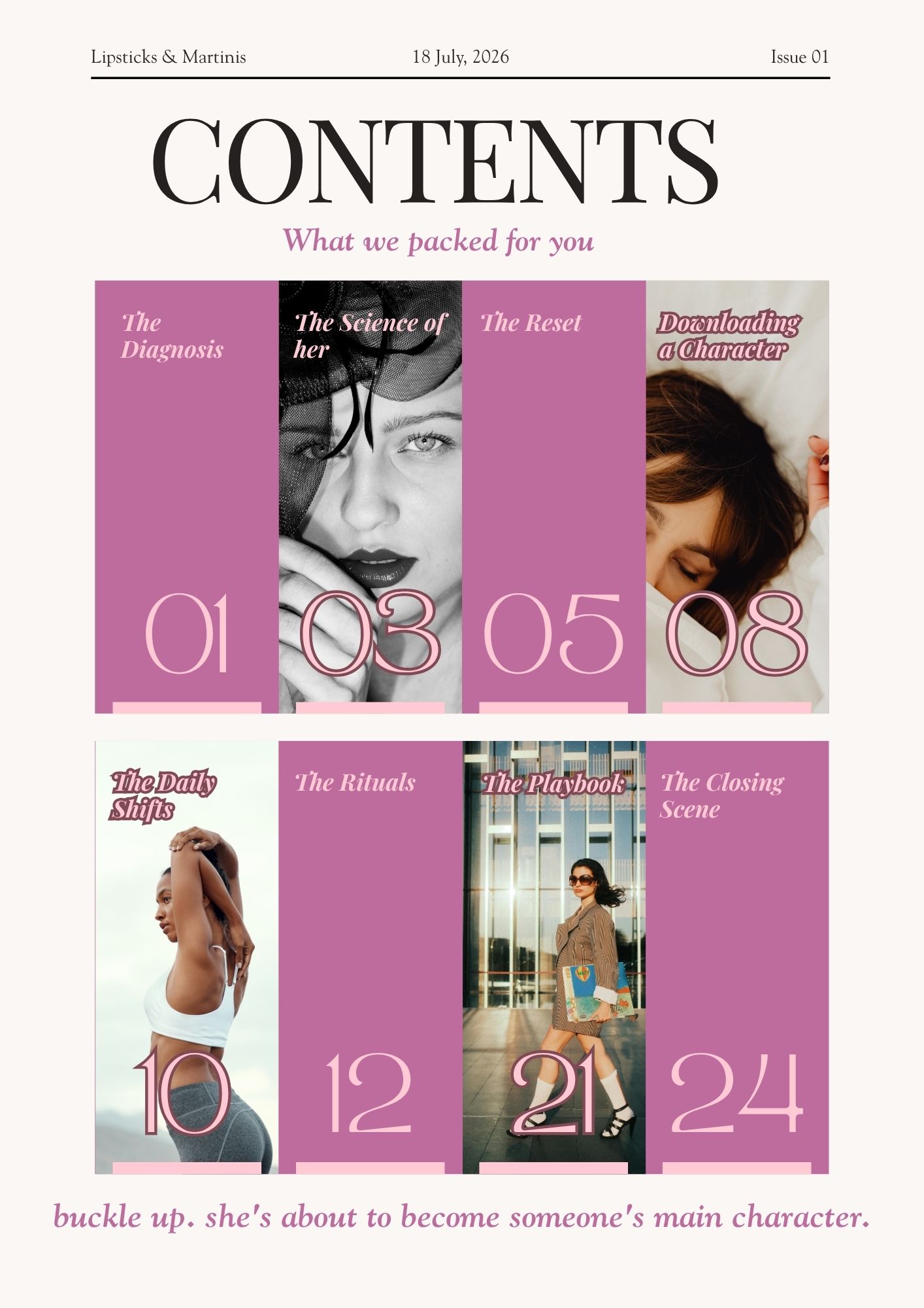 Issue contents preview